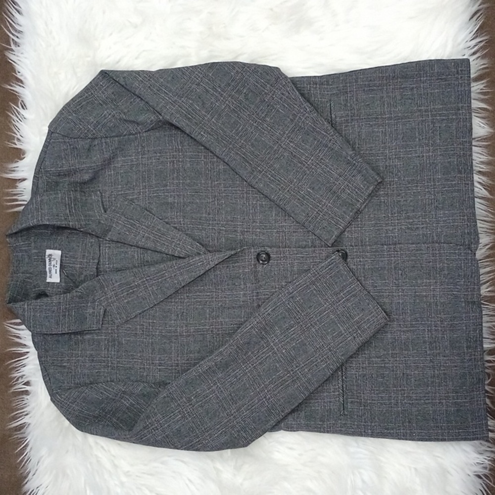 Alfred Dunner Blazer Sz 16 Gray Color